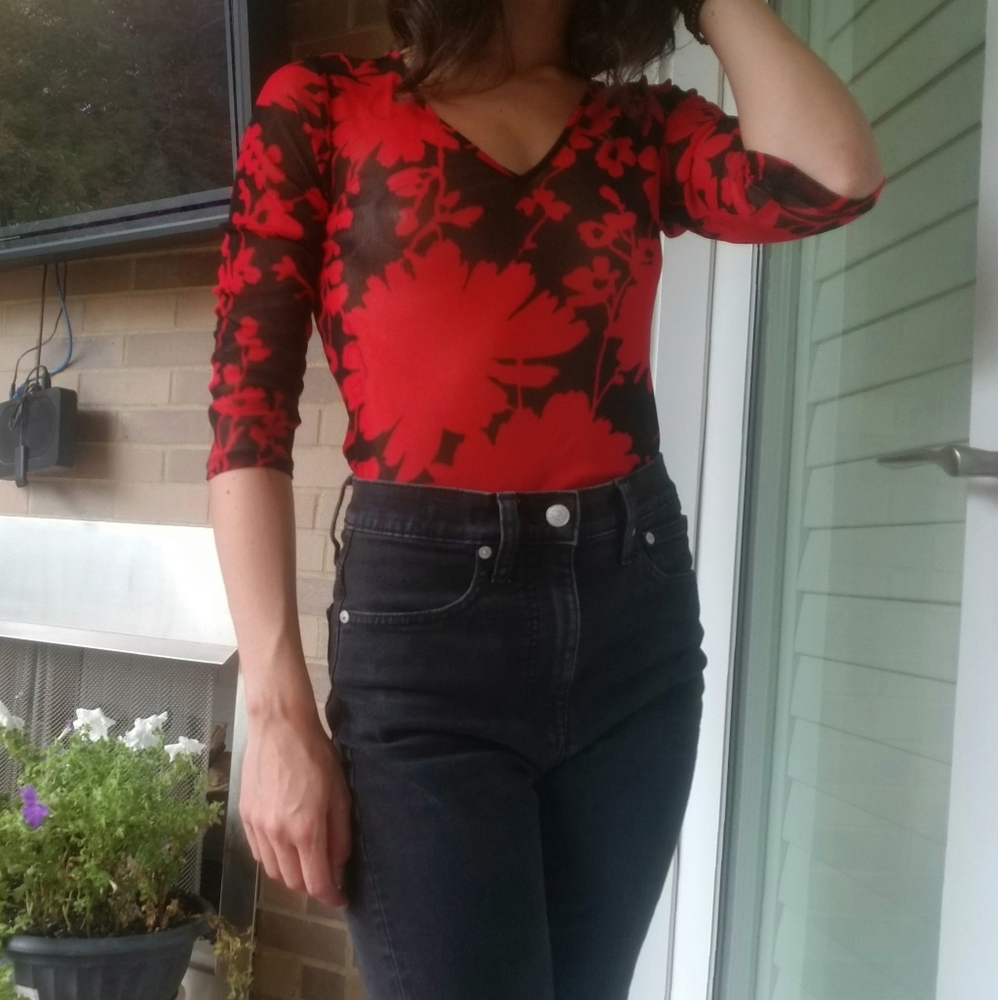 90s/Y2K Mesh Top